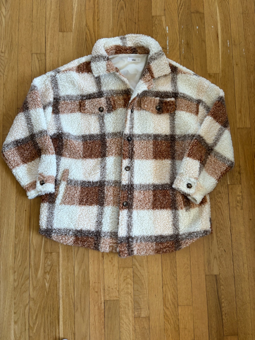 Talulah Plush Teddy Shacket